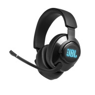 JBL Quantum 400 - Black - USB over-ear PC gaming headset with game-chat dial - Hero